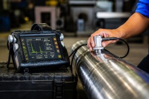Quality inspection of forged industrial parts