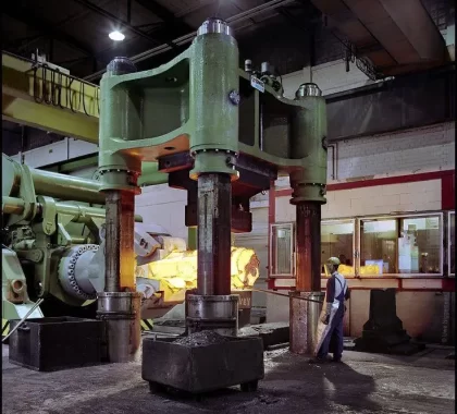 work process of forging