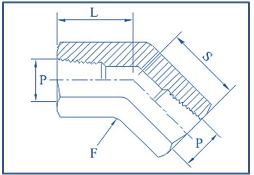 45 Deg Elbow - Image 2