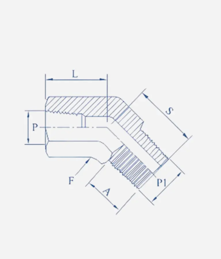 45 Deg Elbow - Image 2