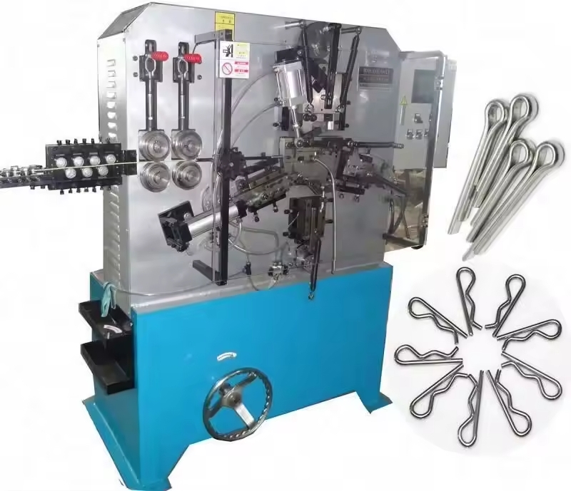 Cotter pin manufacturing machine
