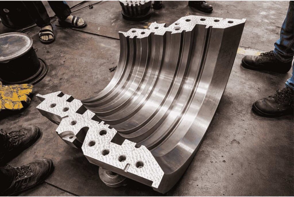 Large CNC Machined Bearing Housing – Heavy Duty Precision Engineered Industrial Component Manufacturer-Sharma-Technocast