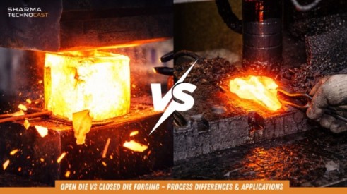 Open Die vs Closed Die Forging Process Differences Applications