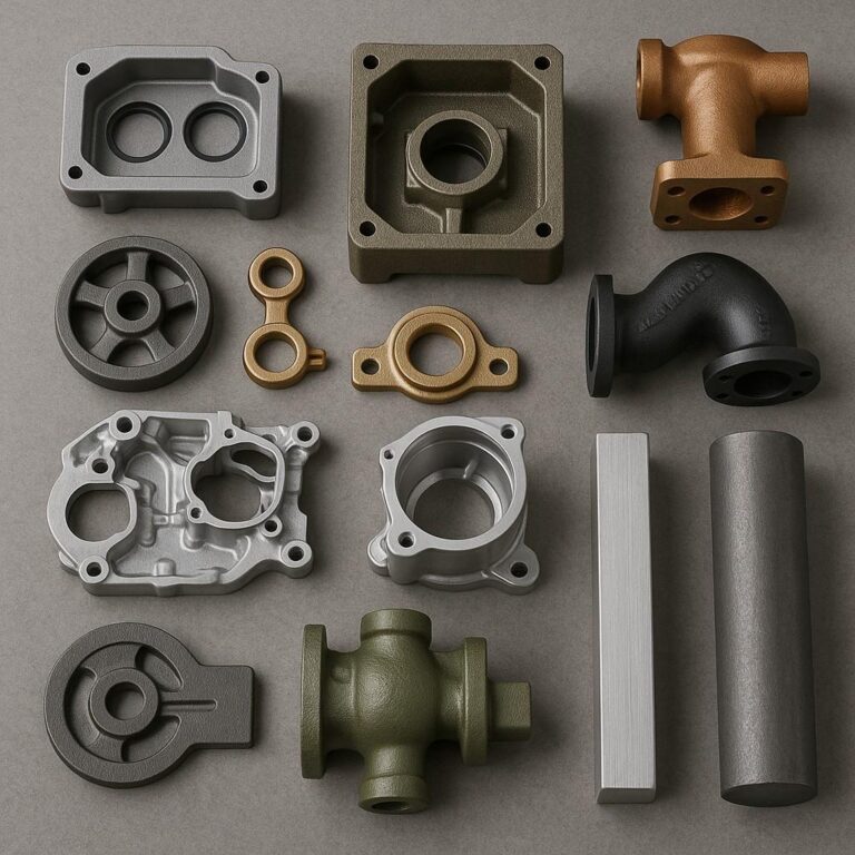 various metal casting products by Sharma Technocast precision industrial components manufacturer India