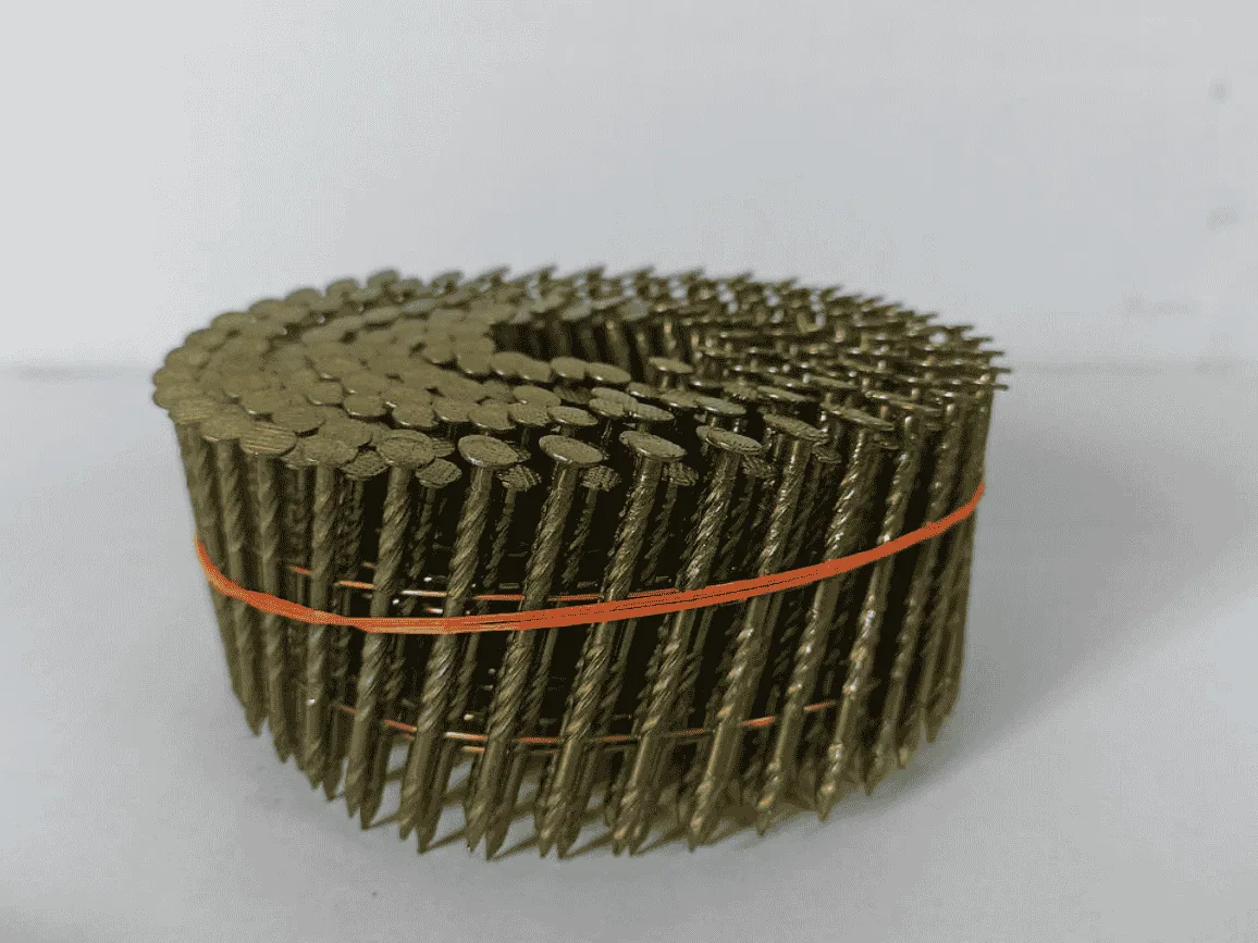 Steel coil nails