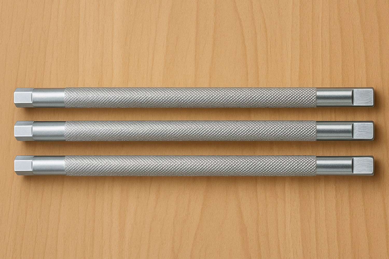 CNC machined knurled shaft for industrial applications by Sharma Technocast India