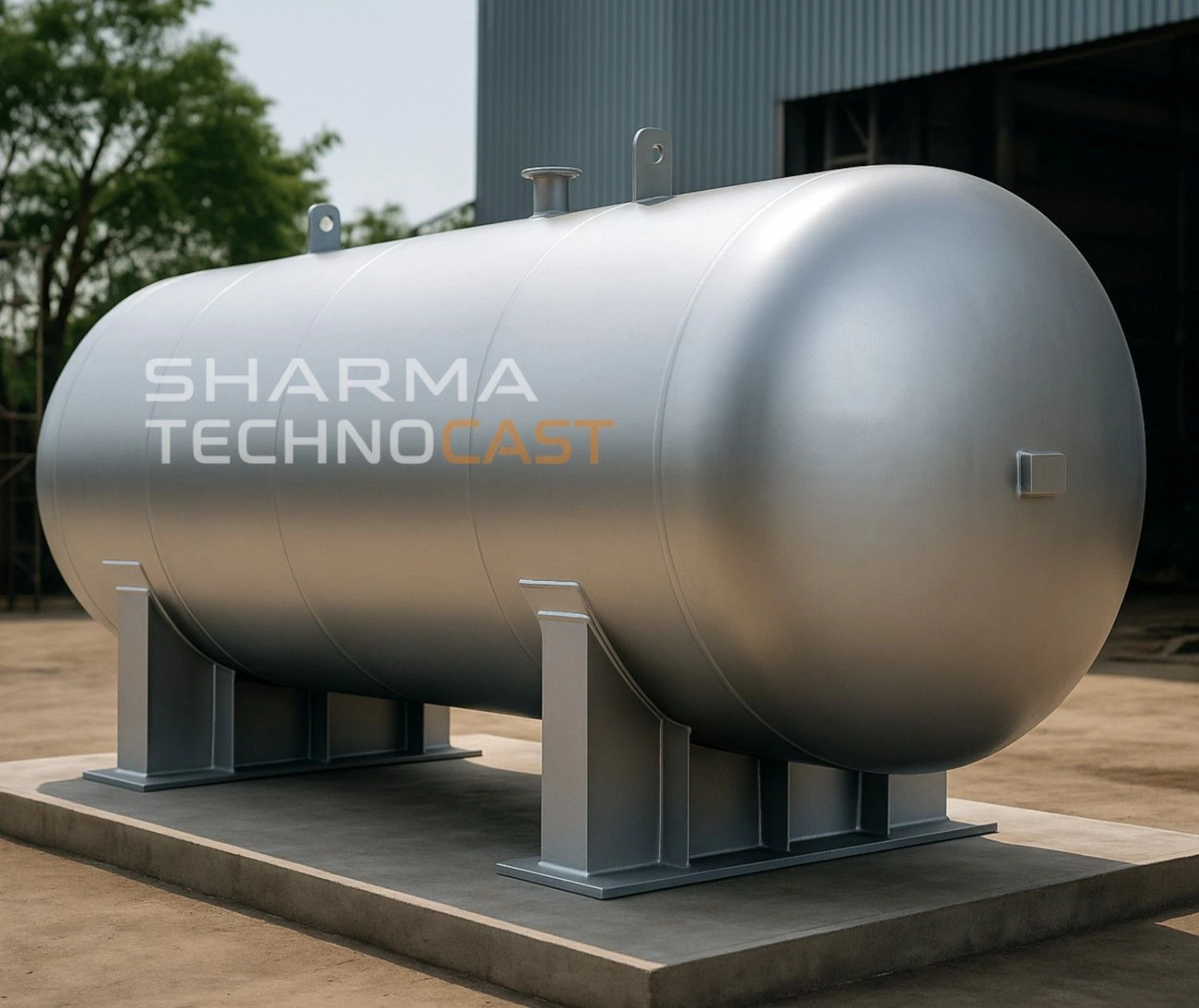 industrial oil storage tank manufacturer in India steel storage tanker fabrication company