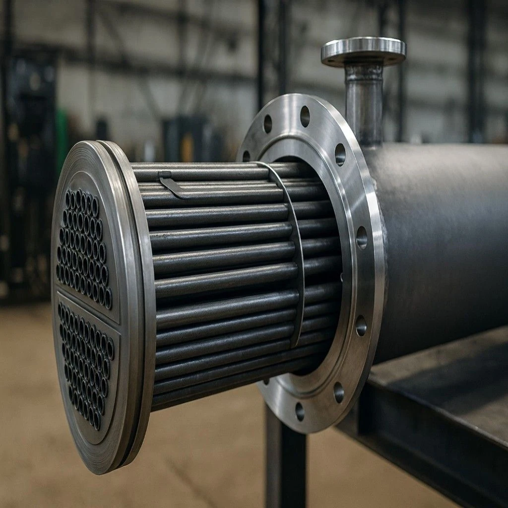 heavy duty shell and tube heat exchanger industrial manufacturing India