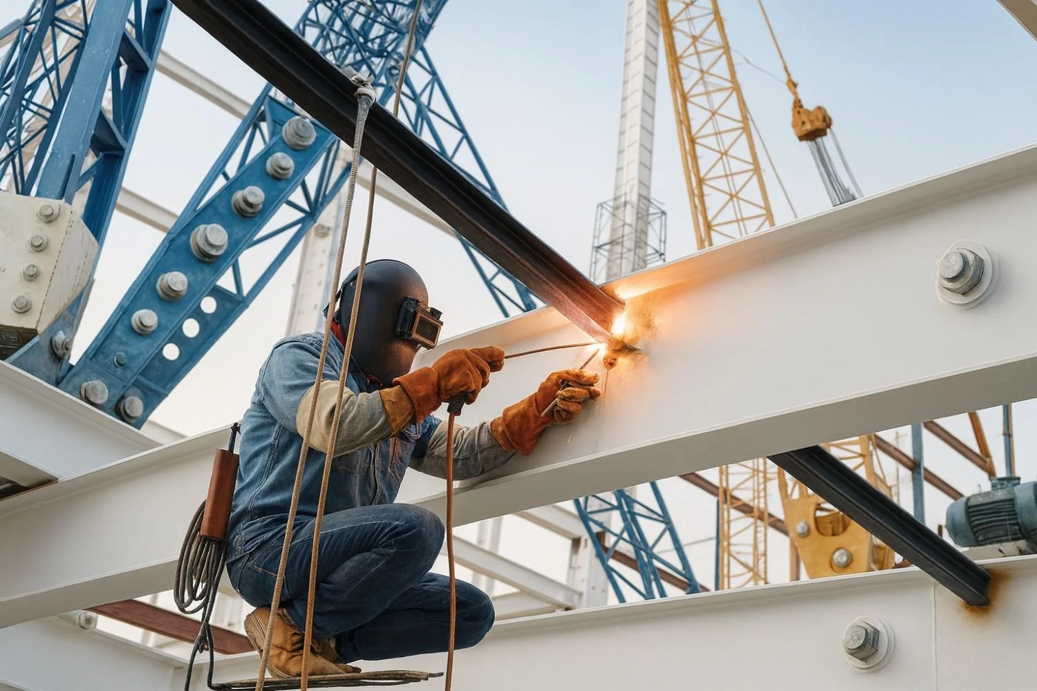 Structural Steel Fabrication Services in India | Industrial Welding & Construction Solutions