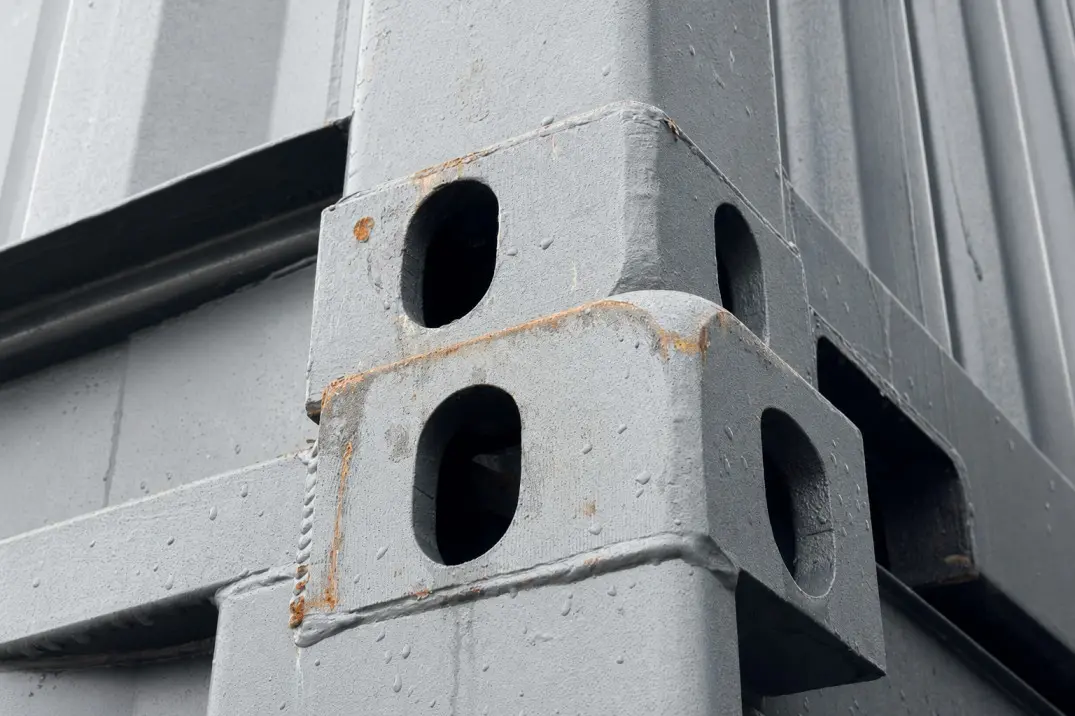 Shipping Container Corner Blocks | Iron Casting & High-Pressure Steel