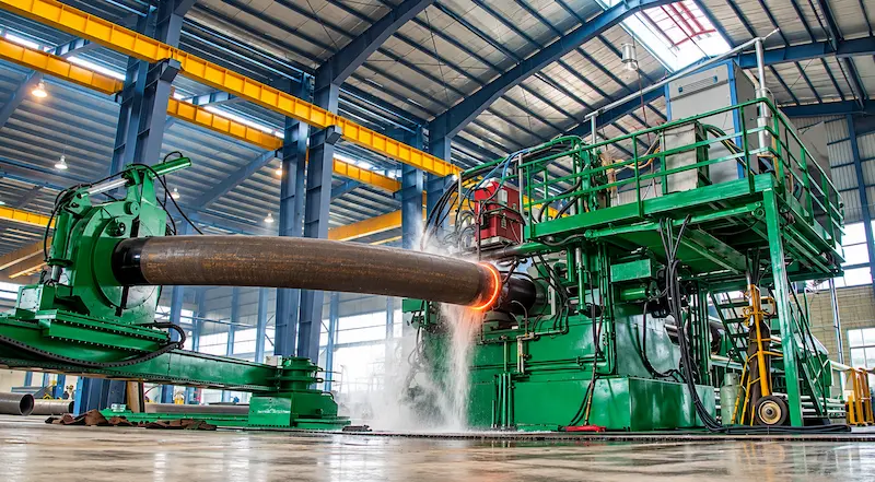 induction-pipe-bending-machine-installed-and-working