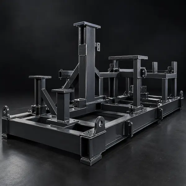 Fabricated steel assembly